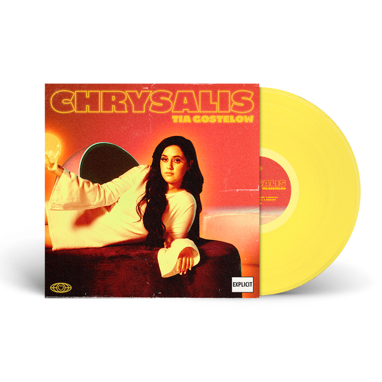 Tia Gostelow / Chrysalis Yellow 12" Signed Vinyl