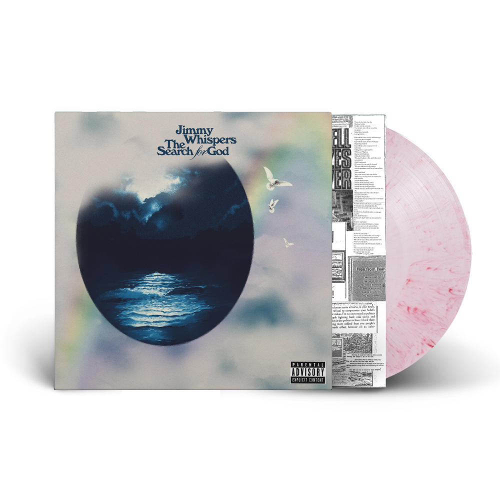 Jimmy Whispers / The Search for God LP Cotton Candy Vinyl