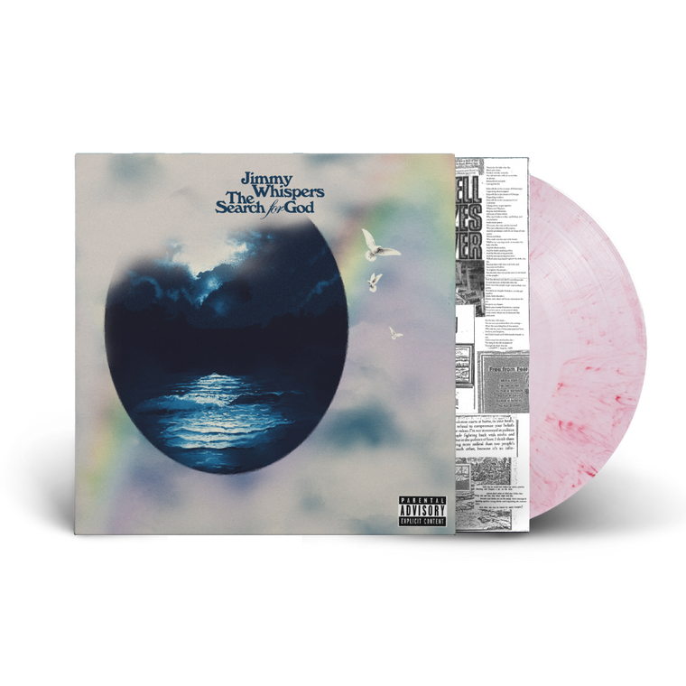 Jimmy Whispers / The Search for God LP Cotton Candy Vinyl
