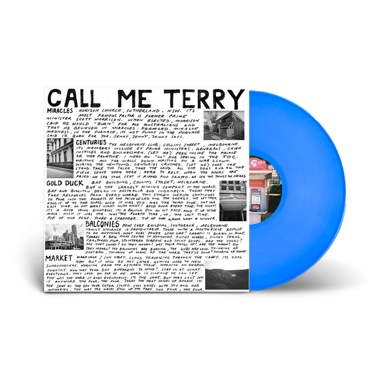 Terry / Call Me Terry LP Blue Vinyl