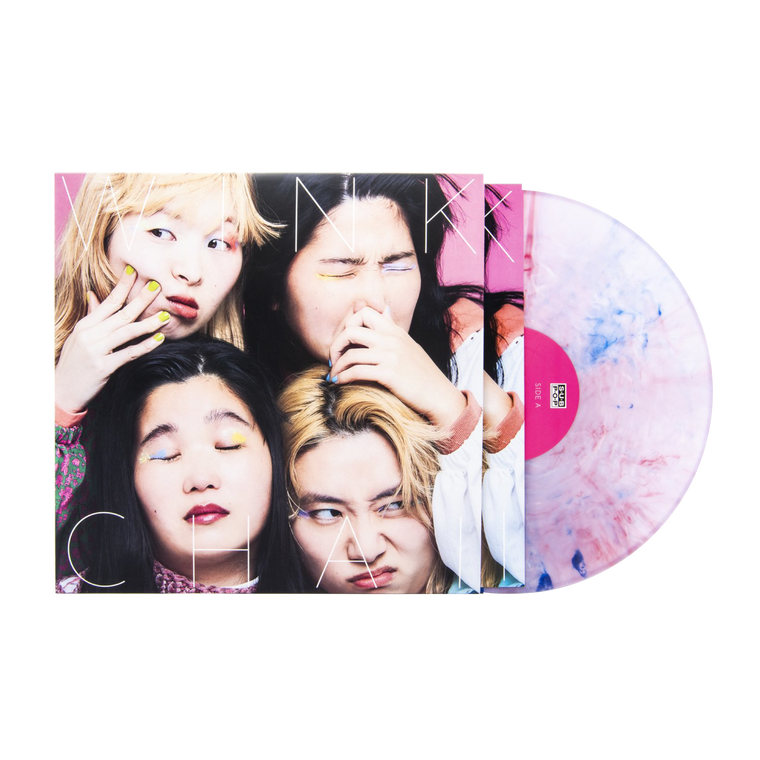 Chai / Wink LP Red, White & Blue Splatter Vinyl