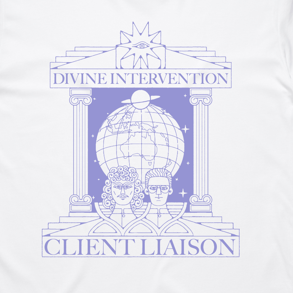 Divine Intervention / White T-Shirt