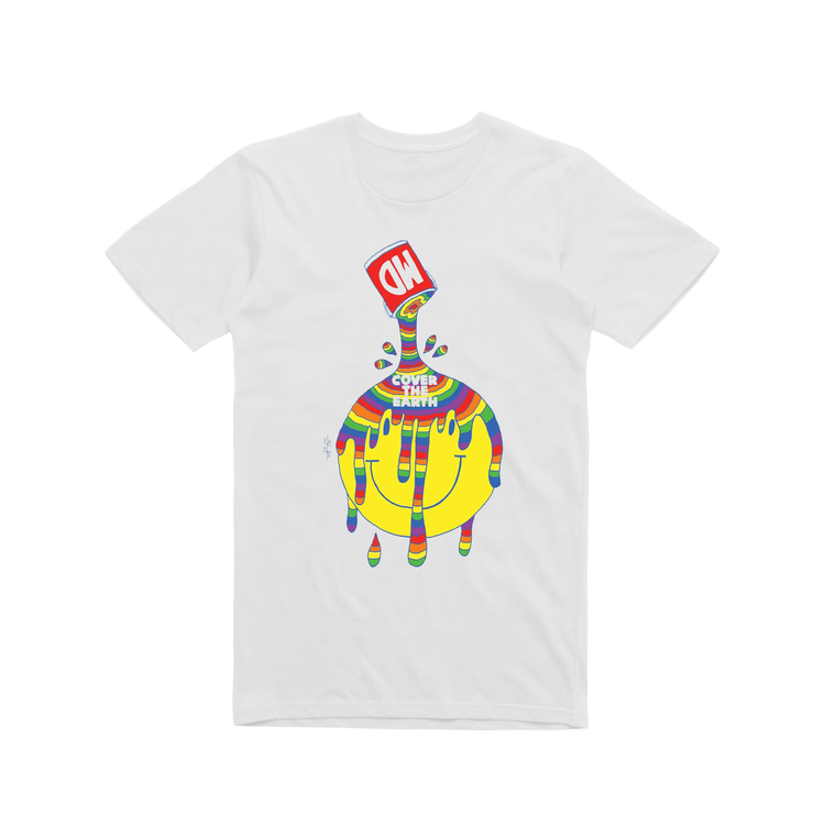 Cover The Earth / White T-shirt