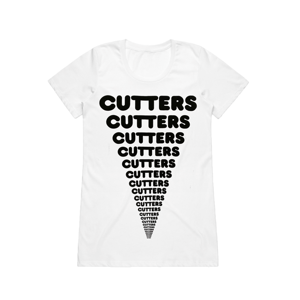 Cutters / Womens White T-Shirt