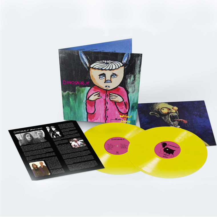 Dinosaur Jr / Without A Sound: Deluxe Expanded Edition 2xLP Yellow Vinyl