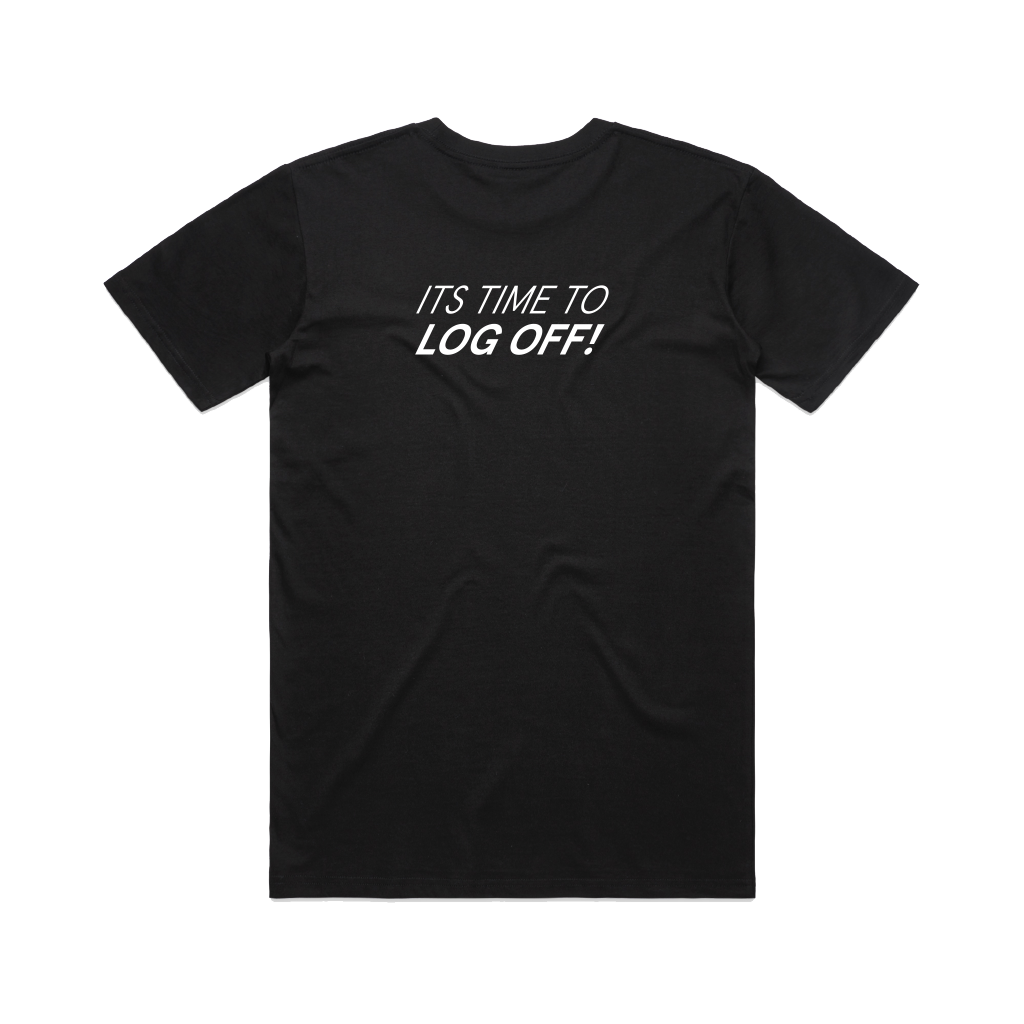 Do Heaps Less / Black T-shirt