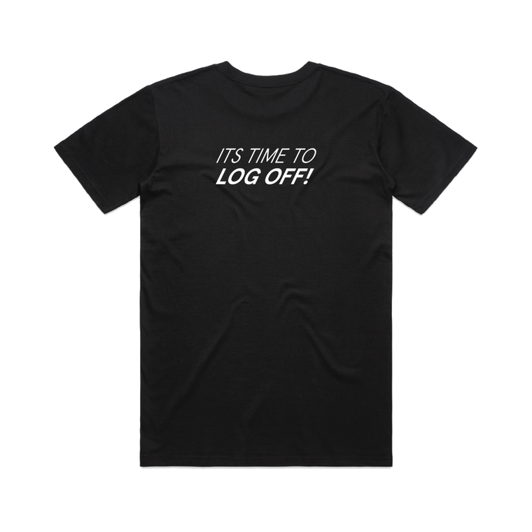 Do Heaps Less / Black T-shirt