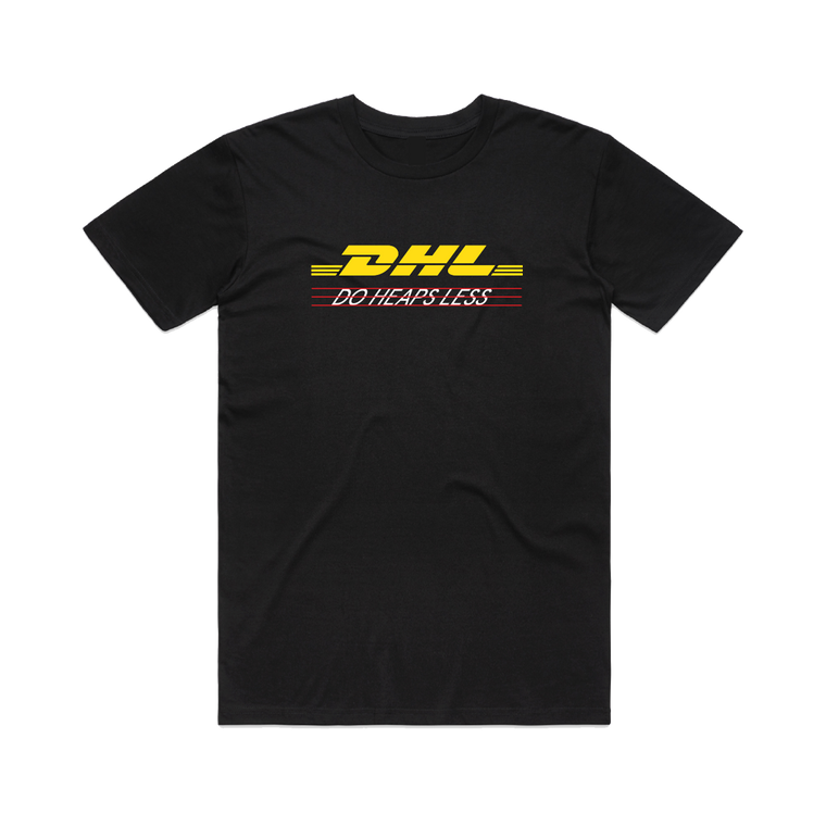 Do Heaps Less / Black T-shirt