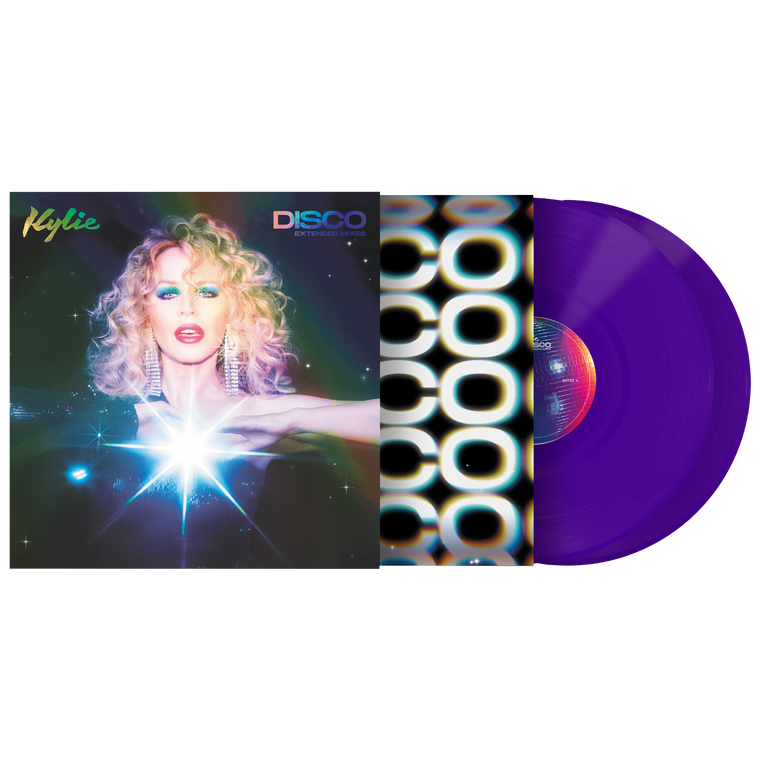 Kylie Minogue / Disco: Extended Mixes 2xLP Purple Vinyl