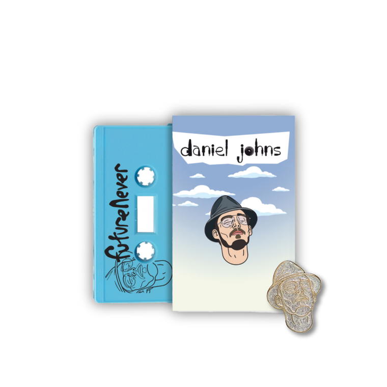 FutureNever 2003 Cassette + Silver Sparkle Button