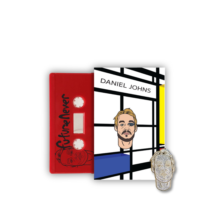 FutureNever 2007 Cassette + Silver Sparkle Button