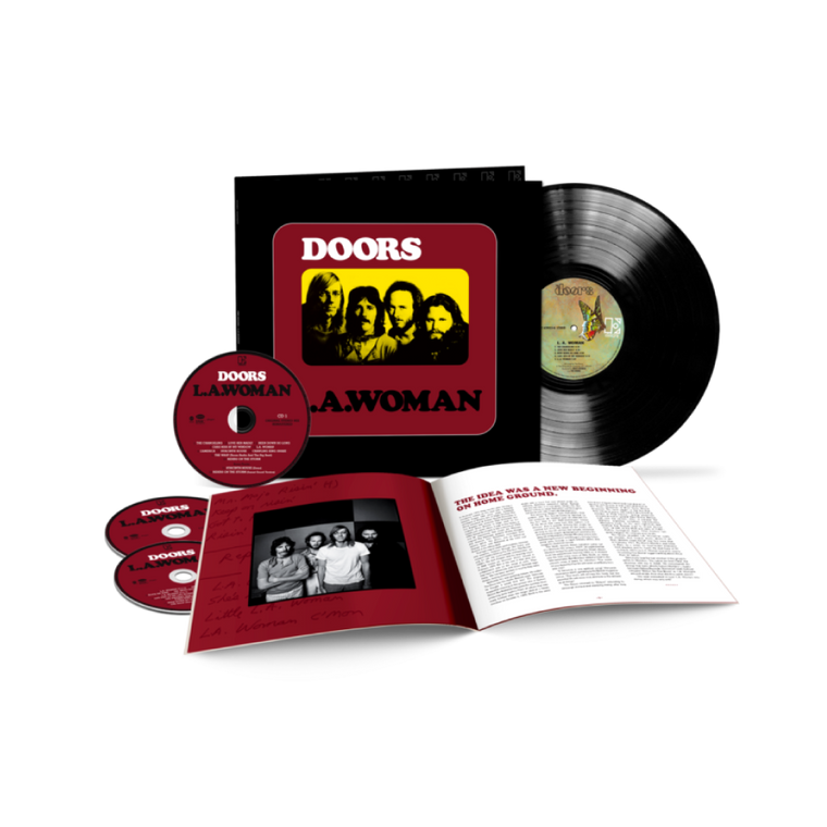 The Doors / L.A Woman: 50th Anniversary LP Vinyl + 3xCD