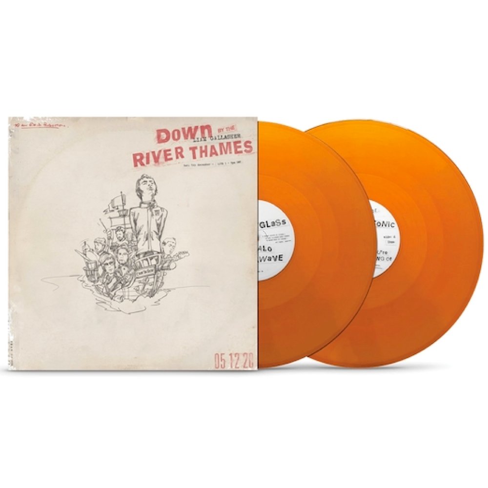 Liam Gallagher / Down By The River Thames 2xLP Orange Vinyl