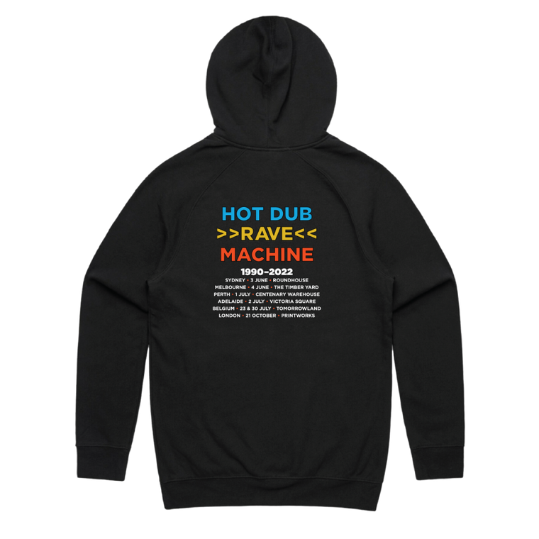 Hot Dub Time Machine / Dance Love Rave Together Black Hood