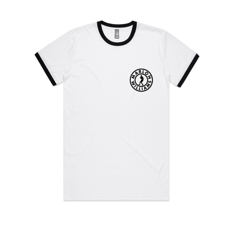 Dance / White Ringer Tee