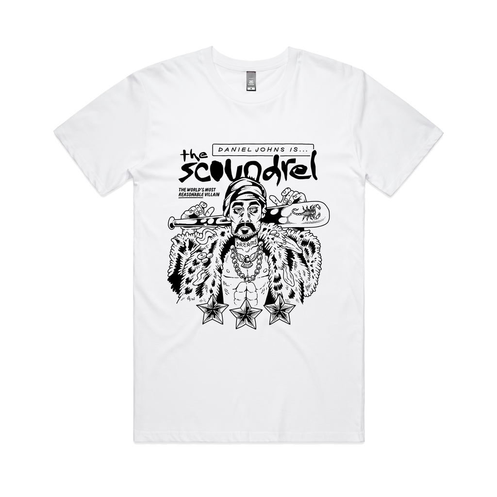 The Scoundrel / White T-Shirt