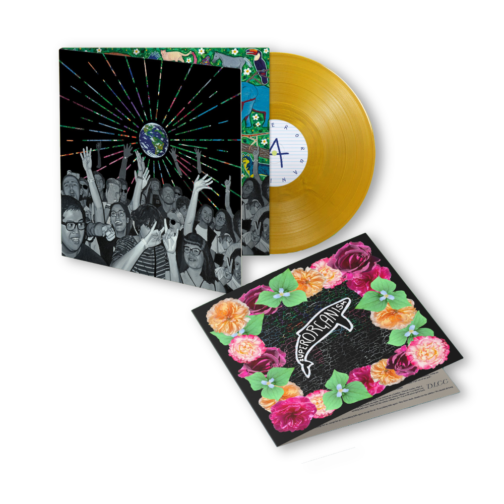 Superorganism / World Wide Pop LP Deluxe Gold Vinyl