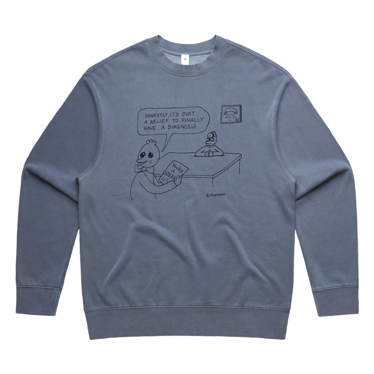 Diagnosis / Blue Faded Crew