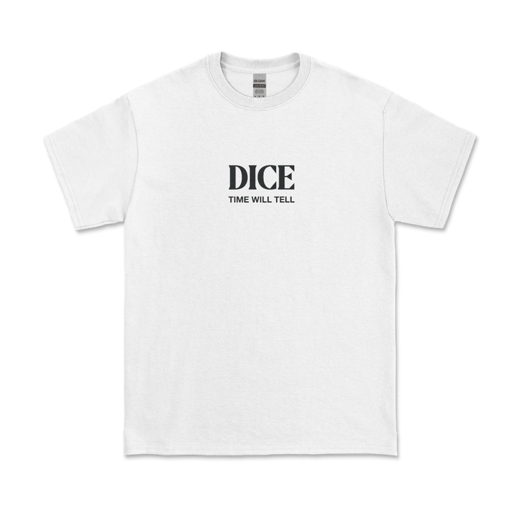 DICE / Time Will Tell EP Vinyl & Tracklisting T-Shirt Bundle