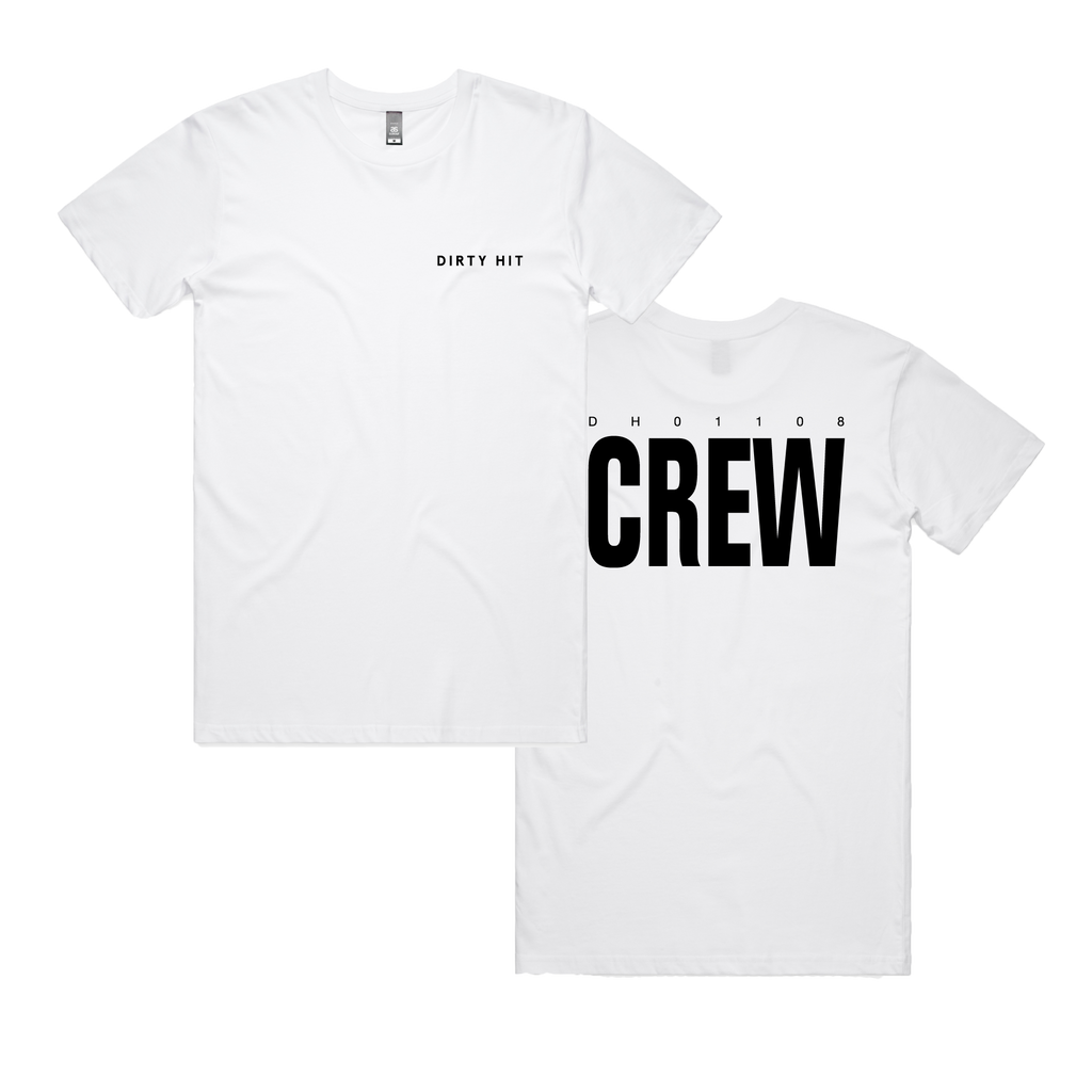 Dirty Hit Crew / White T-Shirt