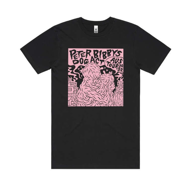 Peter Bibby / Dog Act Black T-Shirt