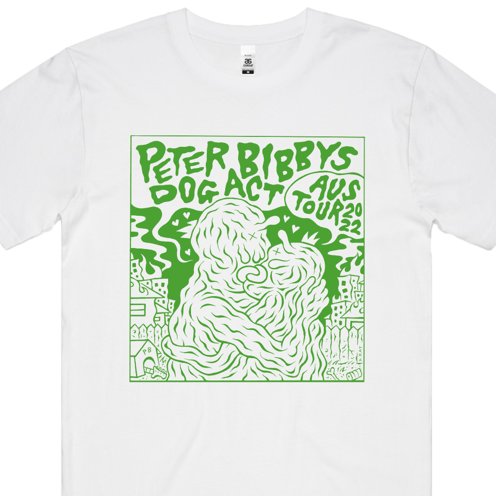 Peter Bibby / Dog Act White T-Shirt