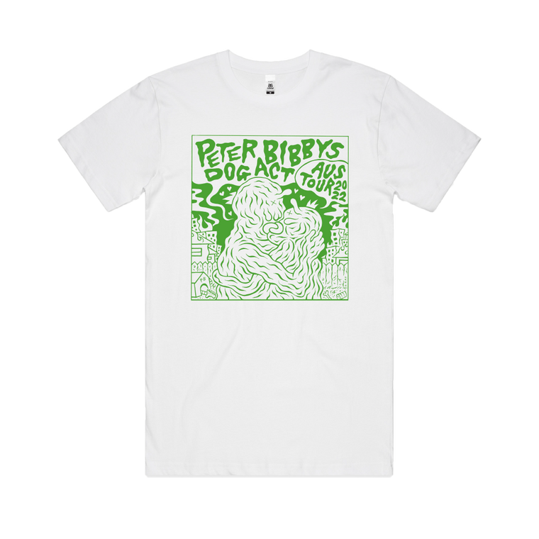 Peter Bibby / Dog Act White T-Shirt