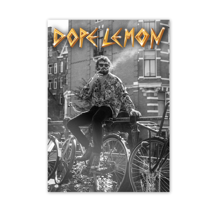 Dope Lemon / World Tour Black and White / A2 Poster