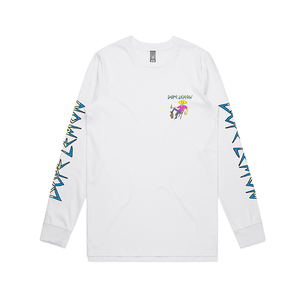 Log Lemon / White Longsleeve