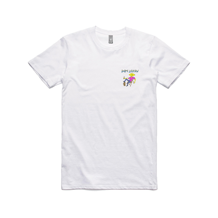 Log Lemon / White T-Shirt
