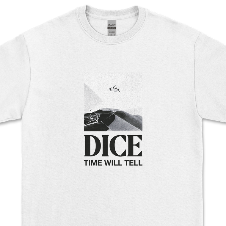 DICE / Cover White T-Shirt