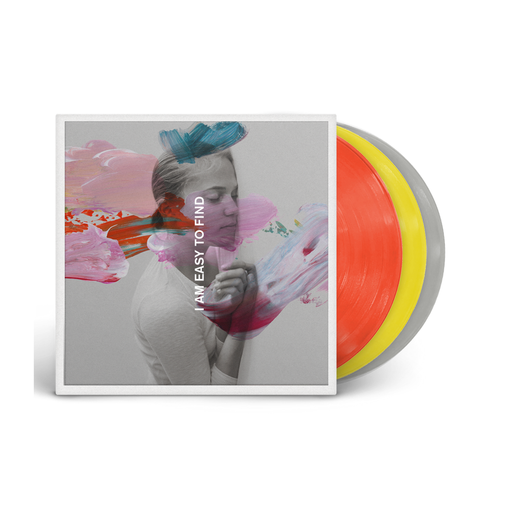 The National / I Am Easy To Find 3xLP Red, Yellow & Grey Vinyl