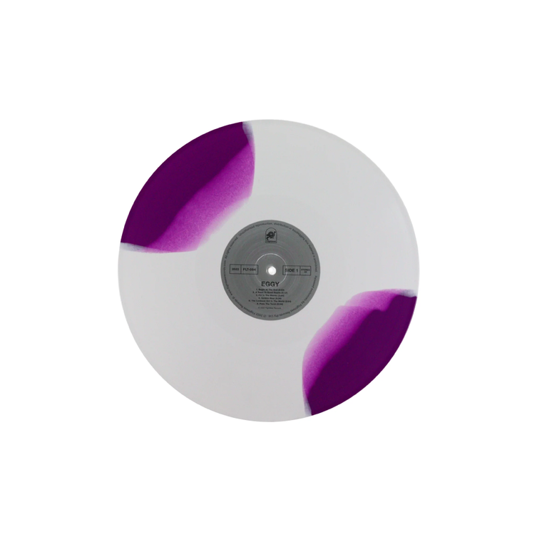 Eggy / With Gusto LP Limited Edition White & Purple Vinyl