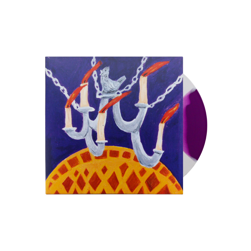 Eggy / With Gusto LP Limited Edition White & Purple Vinyl