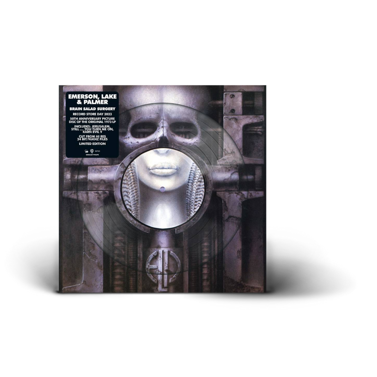 Emerson, Lake & Palmer / Brain Salad Surgery: 50th Anniversary LP 180g Picture Disc Vinyl RSD 2023