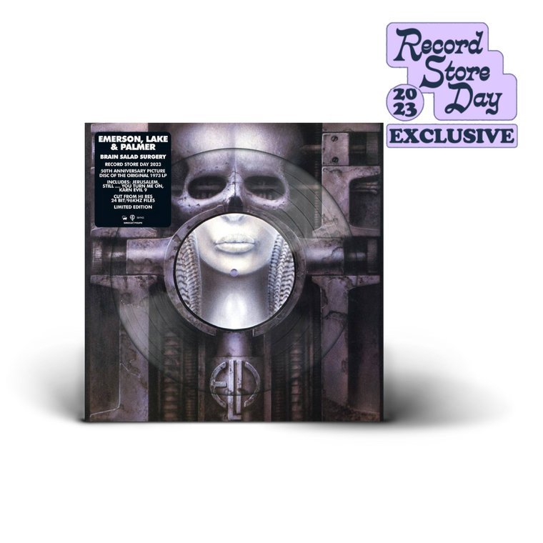 Emerson, Lake & Palmer / Brain Salad Surgery: 50th Anniversary LP 180g Picture Disc Vinyl RSD 2023