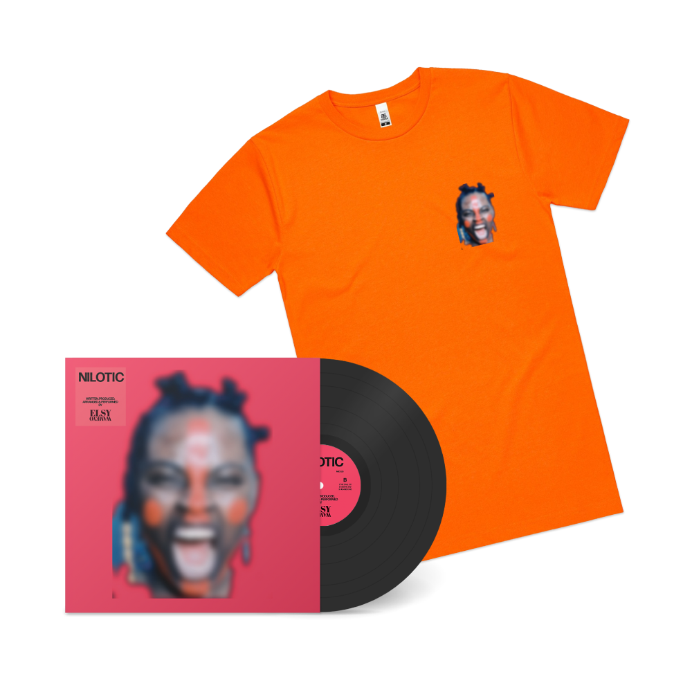 Elsy Wameyo / Nilotic EP Vinyl & Machungwa T-Shirt Bundle