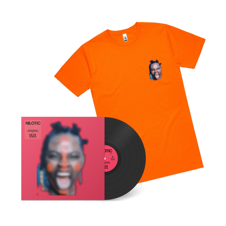 Elsy Wameyo / Nilotic EP Vinyl & Machungwa T-Shirt Bundle