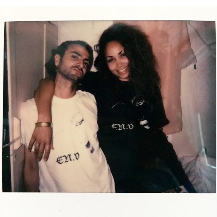 EN.V 'Logo' / White T-shirt