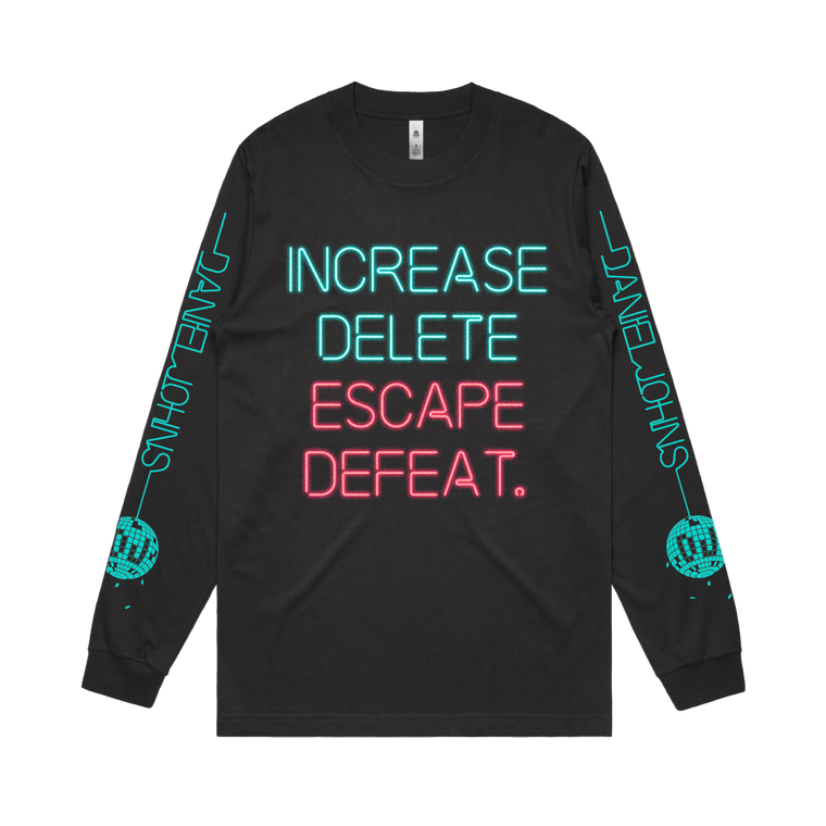Increase Delete / Coal long Sleeve