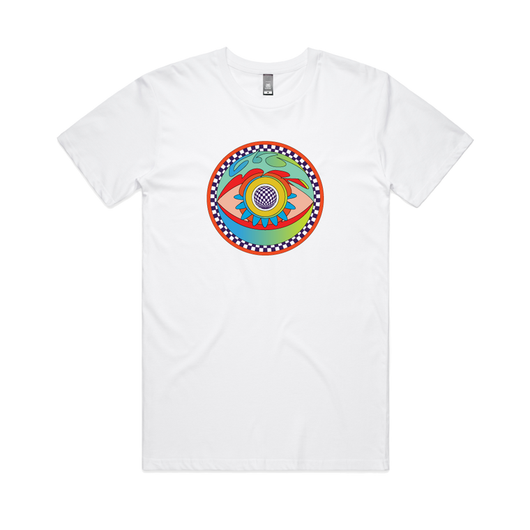 Hot Dub Time Machine / Eye T-Shirt White