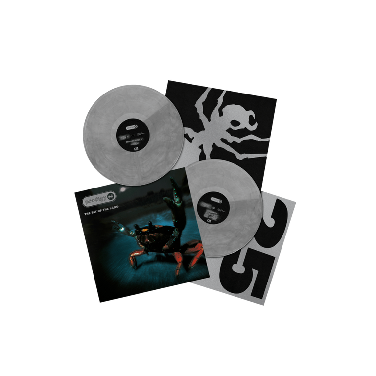The Prodigy / Fat Of The Land: 25th Anniversary Edition 2xLP Silver Vinyl