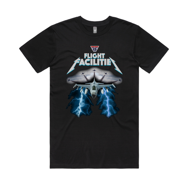 Flight Facilities / Metallica Tee Black T-Shirt
