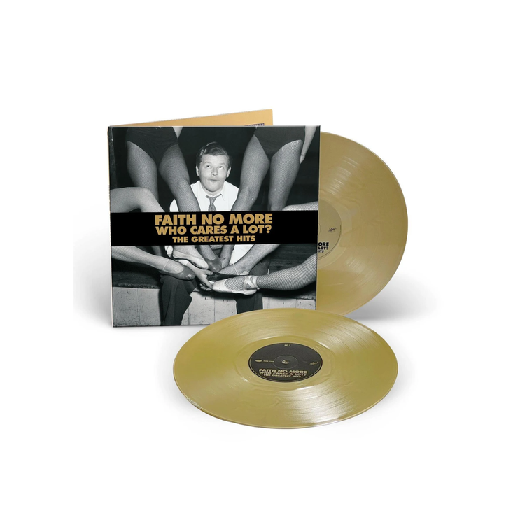 Faith No More / Who Cares A Lot? The Greatest Hits 2xLP Gold Vinyl