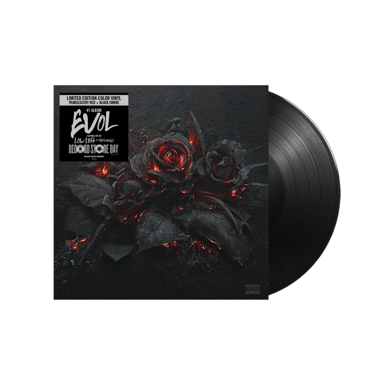 Future / EVOL LP Translucent Red + Black Smoke Vinyl