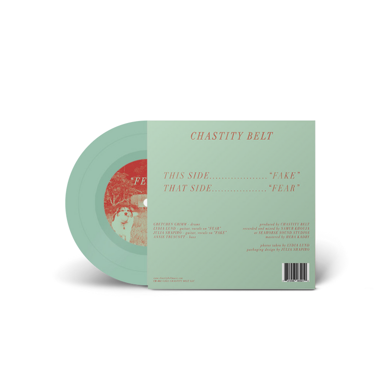 Chastity Belt / Fake/Fear 7" Vinyl
