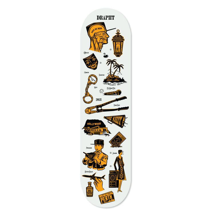 Flash Art / Skateboard