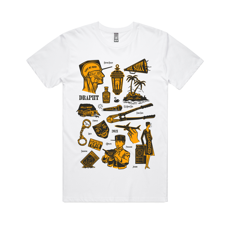 Flash / White T-Shirt