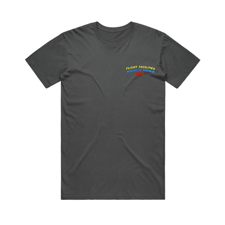 Flight Facilities / House Of Darwin Charcoal T-Shirt