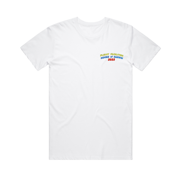 Flight Facilities / House Of Darwin White T-Shirt – sound-merch.com.au